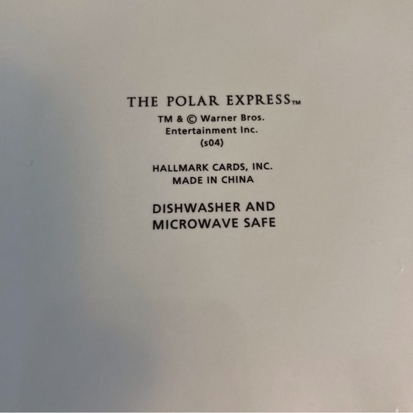 The Polar Express believe bell plate 10” diameter - Picture 2 of 4